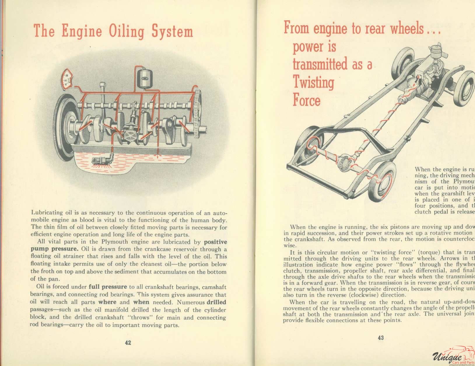 1948 Plymouth Owners Manual Page 12